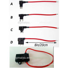 Fügen Sie einen Stromkreissicherungshahn Huckepack-Standard-Flachsicherungshalter ATO Atc 12V 24V . hinzu